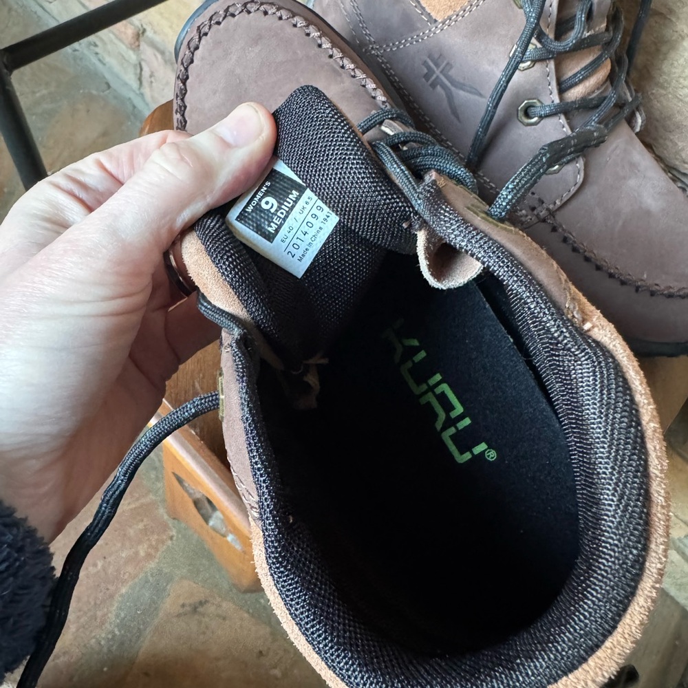NIB Kuru Quest hiking boot - mustang brown - size 9 - Picture 10 of 12